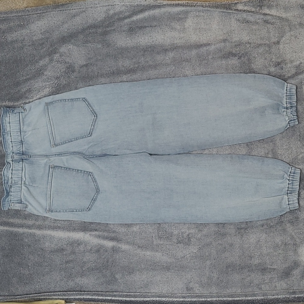Express Super High Waisted Soft Knit Jean Joggers size 4 short - Picture 5 of 7